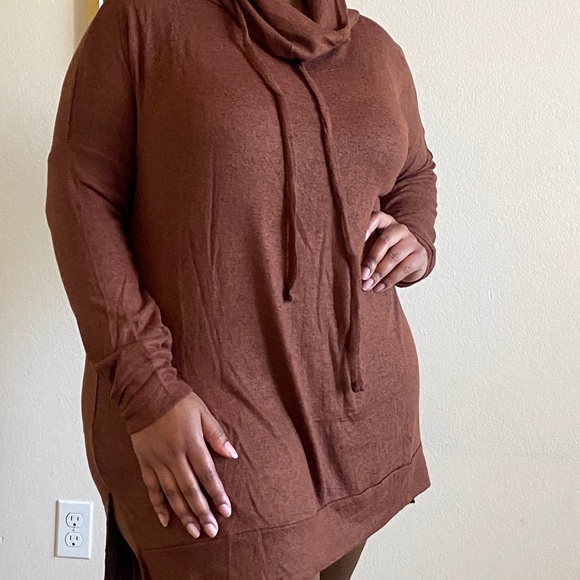 Plus Size Lt. Brown Set - Picture 3 of 3